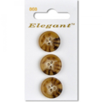 Sirdar Elegant Buttons - Tan 19mm