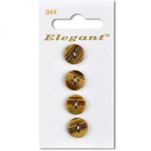 Sirdar Elegant Buttons - Tan 12mm