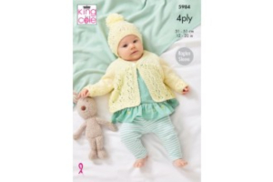 King Cole Knitting Pattern 5984