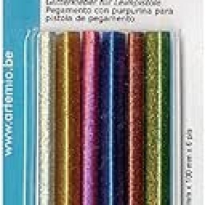 Artemio Glitter Glue Sticks Refill Pack x 6