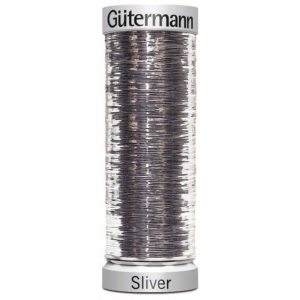 Gutermann  Silver Metallic Thread 200m