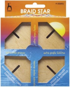 Pony Wooden Braid Star