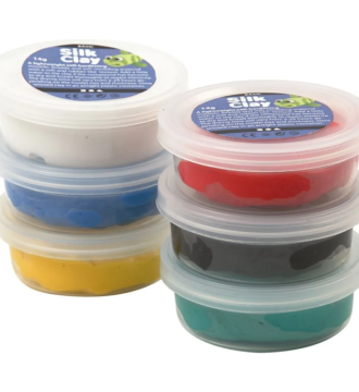 Silk Clay Basic Colours Pk 6