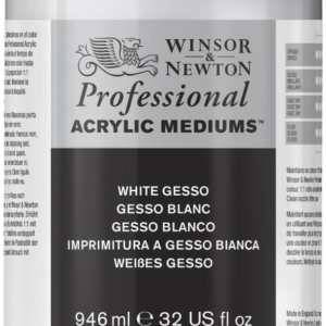 Winsor & Newton Artists' Acrylic White Gesso 946ml
