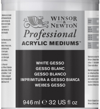 Winsor & Newton Artists' Acrylic White Gesso 946ml