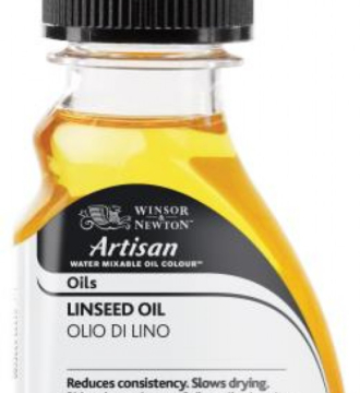 Artisan Water Mixable Linseed Oil 75ml
