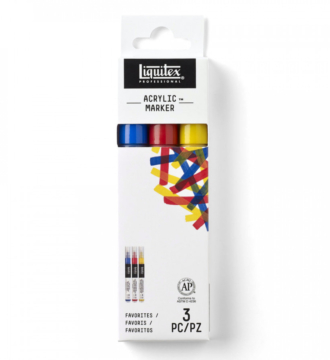Liquitex Paint Markers 3 x 2mm Favourites
