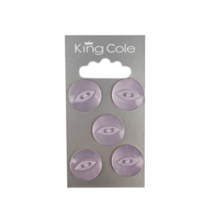 King Cole Fish-Eye Buttons - Purple (Large)