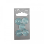 King Cole Fish-Eye Buttons - Blue (Large)