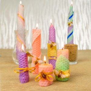 Beeswax Sheet Candle Kit