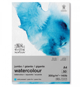 Winsor & Newton Watercolour Jumbo Gummed Pad 140lb/300gsm