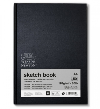 Winsor & Newton Hard Back Sketch Book 170gsm