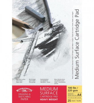 Winsor & Newton Medium Surface Cartridge Pad 220gsm - A5