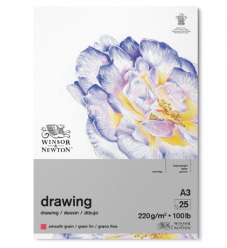 Winsor & Newton Smooth Surface Gummed Drawing Pad 220gsm
