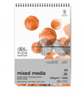 Winsor & Newton Mixed Media Paper Spiral Pad