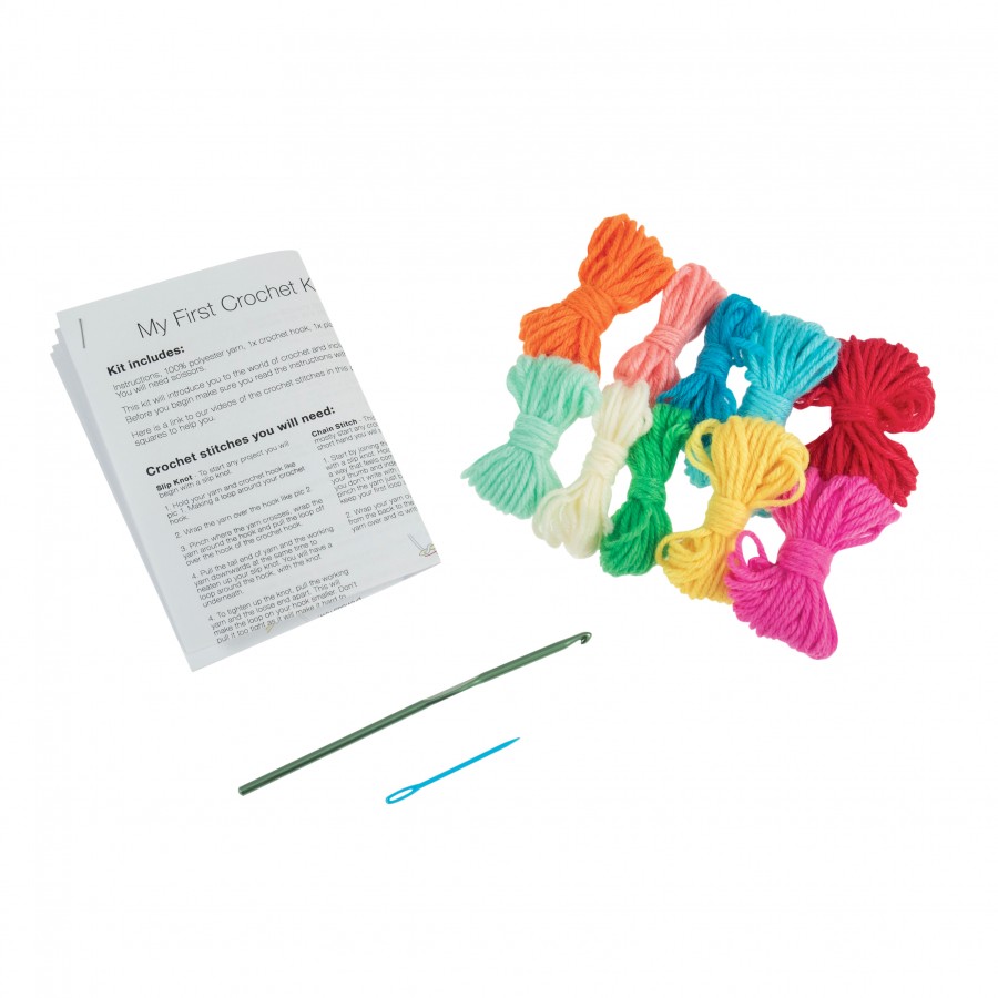 My First Crochet Kit - Granny Squares - Image 2