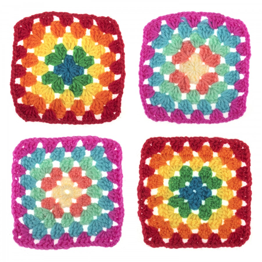 My First Crochet Kit - Granny Squares - Image 3