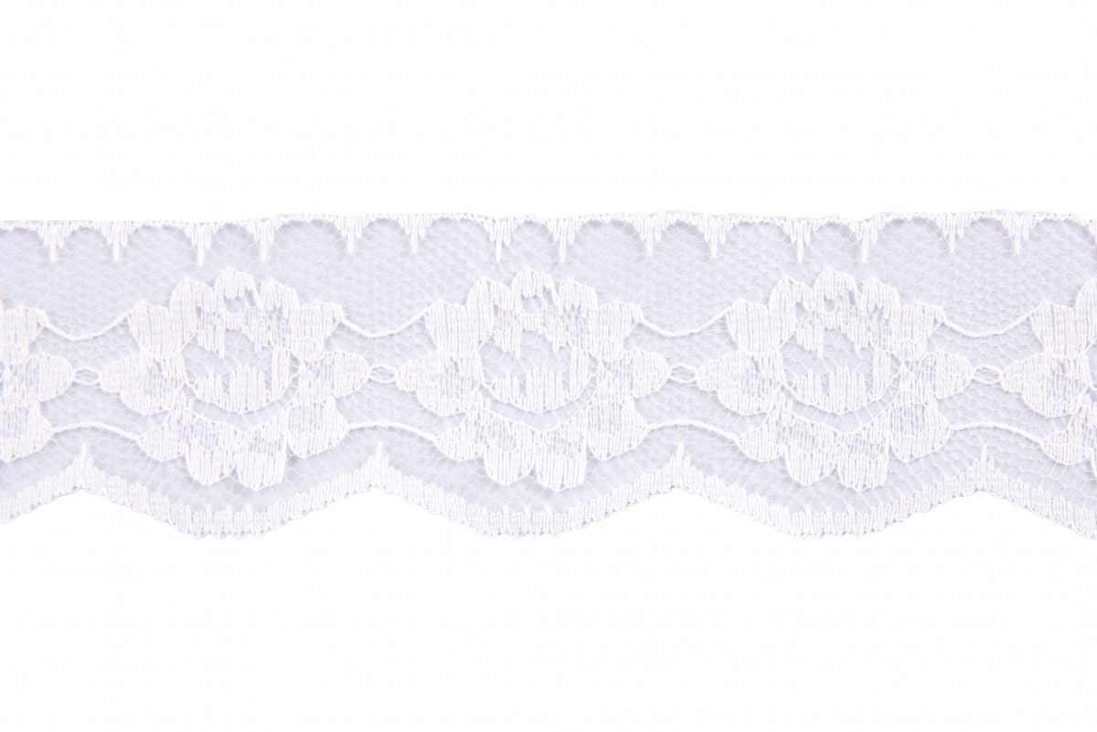Trim Lace Nylon Ivory
