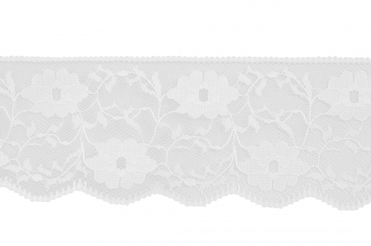 Trim Lace Nylon Ivory