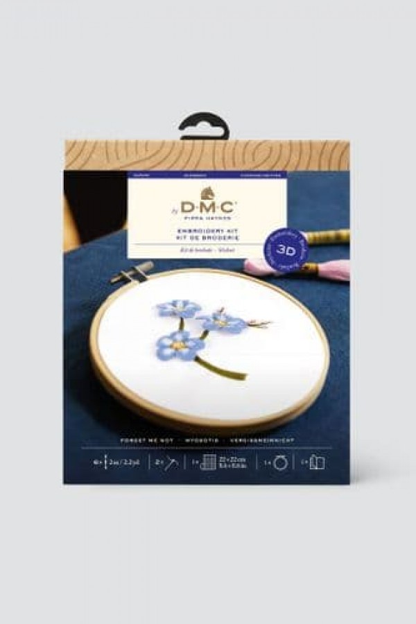 Embroidery Kit - Forget Me Not
