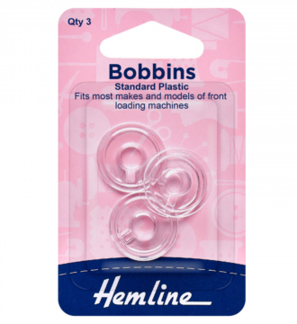 Hemline Plastic Bobbin: Universal/Class 15K