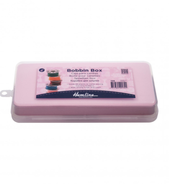 Hemline Bobbin Box: Plastic: 28 Spool