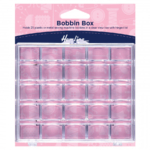 Hemline Bobbin Box: Plastic: 25 Spool