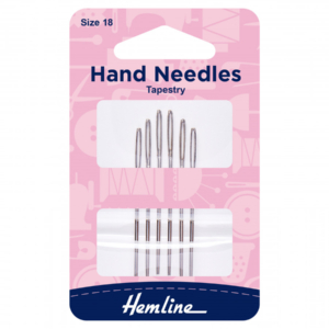 Hemline Hand Sewing Needles Tapestry Size 18