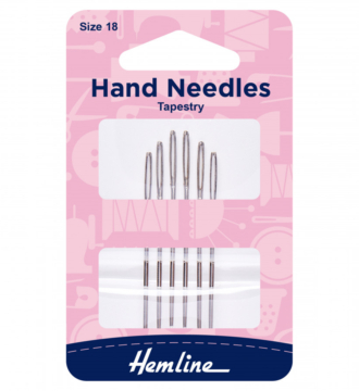 Hemline Hand Sewing Needles Tapestry Size 18
