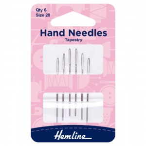 Hemline Hand Sewing Needles Tapestry Size 20