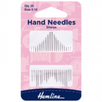 Hemline Hand Sewing Needles Sharps Size 5-10