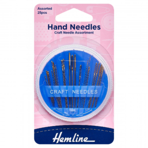 Hemline Hand Sewing Needles Compact - Craft Assortment