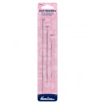Hemline Hand Sewing Needles Doll