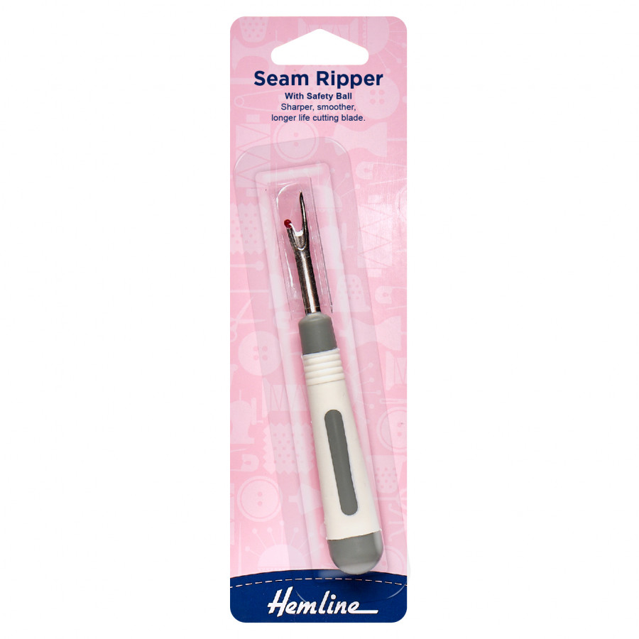 Hemline Soft Grip Seam Ripper - Large