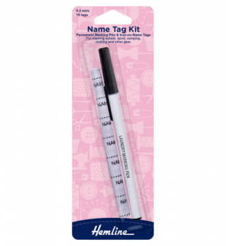 Name Tag Kit with 18 Tags