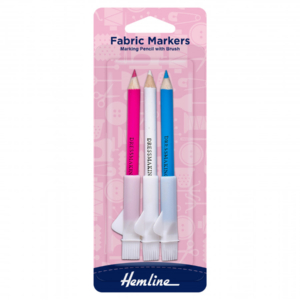 Hemline Fabric Marker Set with Brushes