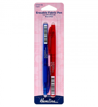 Hemline Eraseable Fabric Pens