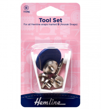 Hemline Anorak/Jacket Snap Tool Set