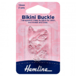 Hemline Bikini Buckle - Clear