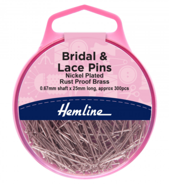 Hemline Bridal & Lace Pins - 25mm