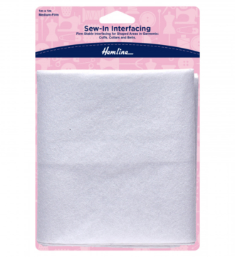 Hemline Sew-In Interfacing 1m x 1m