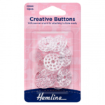 Hemline Self-Cover Creative Buttons - 22mm