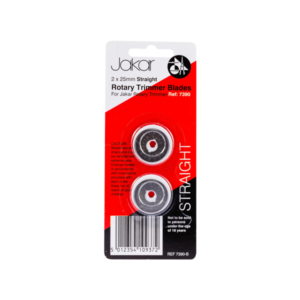 Jakar Rotary Trimmer Replacement Blades 25mm - Straight Cut