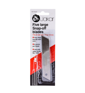 Jakar Replacement Snap-Off Blades – Large