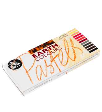 Soft Pastels Set of 12 Sticks - Earth Colours