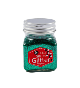 Jakar Fine Polyester Glitter 40g - Green