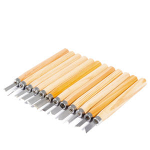 Jakar Wood Carving Mini Chisel Set of 12