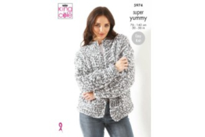 King Cole Pattern 5974 Sweater & Cardigan