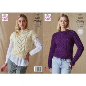 King Cole Knitting Pattern 6207