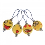 Zooni: Bead Stitch Markers: Smileys